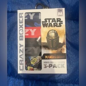 NWT Star Wars Mandalorian 3-pack Men's Boxer Briefs Sz M